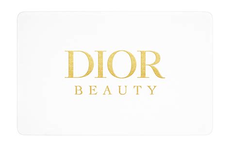 carte cadeau dior parfum